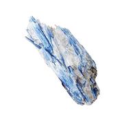 ITCLEYMDZV Quartz Cyanite Stripe Crystal Raw Stone Gemtsone Irregular Blue Kyanite Rough Stone (Size : 350-400g)