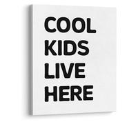 ITCLEYMDZV Room Here Poster, Modern Black and White Wall-Art for Nursery, Bedroom & Playroom Decor(Unframed,12x18inch(30x45cm))