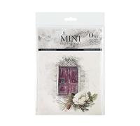 ITD Collection - Mini papel de arroz Set creativo 14,8 x 14,8 cm (6 hojas), papel de arroz decoupage para scrapbooking y manualidades, multicolor (RSM065- HS code 48021000)