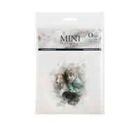 ITD Collection - Mini papel de arroz Set creativo 14,8 x 14,8 cm (6 hojas), papel de arroz decoupage para scrapbooking y manualidades, multicolor (RSM020- HS code 48021000)