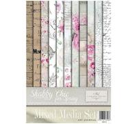 ITD Collection -Pack Scrapbooking A4 Accesorios-Set Decoupage-Set Papel Scrapbook con Papel Pergamino-Tamaño 210x297mm (MS014 - HS code 48021000)