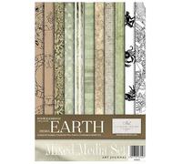 ITD Collection -Pack Scrapbooking A4 Accesorios-Set Decoupage-Set Papel Scrapbook con Papel Pergamino-Tamaño 210x297mm (MS020 - HS code 48021000)