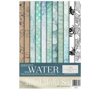 ITD Collection -Pack Scrapbooking A4 Accesorios-Set Decoupage-Set Papel Scrapbook con Papel Pergamino-Tamaño 210x297mm (MS022 - HS code 48021000)