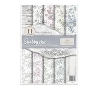 ITD Collection - Papel de arroz creativo A4 Decoupage Rice Paper Sheet 29,7 x 21 cm, técnica de servilletas, multicolor (RP037 - Shabby Chic- HS code 48021000)