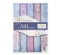 ITD Collection - Papel de arroz creativo A4 Decoupage Rice Paper Sheet 29,7 x 21 cm, técnica de servilletas, multicolor (RP011- Air- HS code 48021000)