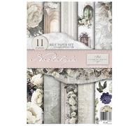 ITD Collection - Papel de arroz creativo A4 Decoupage Rice Paper Sheet 29,7 x 21 cm, técnica de servilletas, multicolor (RP048- Nostalgia- HS code 48021000)