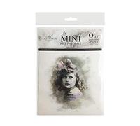 ITD Collection Papier de riz, Papel, Retro Polka Dots, 14,8 x 14,8 cm