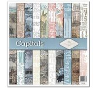 ITD Collection - Paquete de scrapbooking de 12 x 12 pulgadas, papel de scrapbooking, papel decorativo, decoupage, fabricación de tarjetas, tamaño de papel - 310 x 320 mm (SLS-030- HS code 48025890)