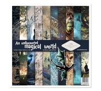 ITD Collection - Paquete de scrapbooking de 12 x 12 pulgadas, papel de scrapbooking, papel decorativo, decoupage, fabricación de tarjetas, tamaño de papel - 310 x 320 mm (SLS-023- HS code 48025890)