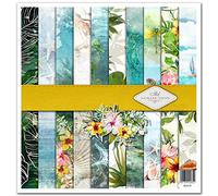 ITD Collection Paquete de Scrapbooking - Utiliza Papel para Scrapbooking - Haz Álbumes de Fotos Originales Como Nadie - Papel Decorativo - Decoupage - Hacer Tarjetas - 310x320 mm (SLS010)