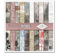 ITD Collection Paquete de Scrapbooking - Utiliza Papel para Scrapbooking - Haz Álbumes de Fotos Originales Como Nadie - Papel Decorativo - Decoupage - Hacer Tarjetas - 310x320 mm (SLS-031)