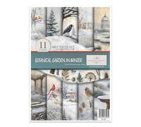 ITD Collection RP-081 Decopatch - Papel de arroz para decoupage, A4, 29,7 x 21 cm, jardín botánico en invierno