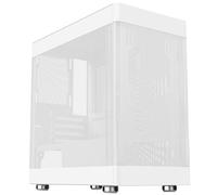Itek Case PROMESH 35W - Gaming Office Mini Tower mATX- Tipo-C- 2xUSB3-3 Lados Mesh- Edición Blanca