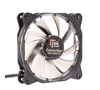 iTek Cosmo Flow - Caja de Ordenador con Ventilador (Ventilador, Ventilador, 12 cm, 1200 RPM, 24,8 dB, 39,8 cfm)