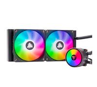 Itek Disipador líquido EVOLIQ 240 V2 ARGB - 240 mm, skt universal, PWM, ARGB