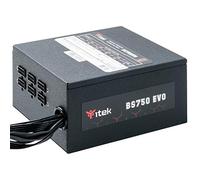 Itek Fuente de alimentación para PC BS750 EVO 750W con certificación 80Plus Bronze - PFC Activo - Ventilador HDB de 12 cm - Semimodular