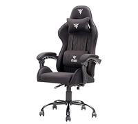 Itek Gaming Chair Rhombus FF10, Tejido, Negro, Normale