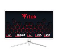 iTek Monitor GGC - 27" Curved 1000R, 2560x1440, VA, 240Hz, 16:9, 1ms OD, 2 x HDMI, DP, Type-C, USB, HDR 1000, Adaptive Sync.