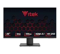 Itek Monitor iTEK GGF - 28" Plano, 4K UHD 3840x2160, IPS rápido, 144 Hz, 16:9, 1 ms OD, HAS, 2xHDMI 2.1, 2xDP, Altavoz, HDR, sincronización adaptativa