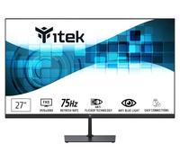 Itek Monitora GWF - 27" PLANO, FHD 1920x1080, VA, 75Hz, 16:9, HDMI, VGA, Salida de Audio, LBL, Delgado, Sin Marco