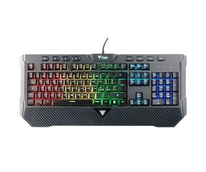 ITEK Tastiera Gaming Q11 - Membrana, RGB, Multimediale