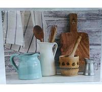 ITEM Cuadro decoración Cocina Lienzo Serigrafiado 4 Modelos a Elegir y Precio por Unidad Las Medidas Son 40 x 1,8 x 30 cm