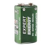 ITENSE - Batería Recargable, batería Recargable de 9 V, batería Recargable LR22-1 Pila - 9 V - 160 mAh - Duradera - Permite Ahorrar Dinero - reciclable - Ideal para el Uso Diario