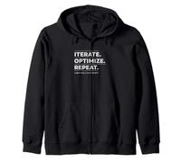 Iterar Optimizar Repetir Ingeniería - Pensamiento sistémico Sudadera con Capucha