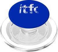 itfc Ipswich Town Tractor Niños Fan Grunge Tipográfico PopSockets PopGrip para MagSafe