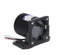 ITFOWIYD Motor síncrono de Alto par 330.7 lbs 40 W AC 220 V Motor síncrono de imán Permanente 220 V 70 KTYZ CW/CCW Motor de Velocidad Lenta con Engranaje metálico de 2,5 a 110 RPM(30rpm withBracket)