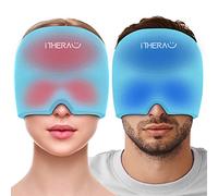 iTHERAU Gorro de Refrigeración para Migraña (2 unidades), Gorro Migraña - Mascara Migraña - Migraña Alivio Gorro - Dolor de Cabeza - Gorro frio para Migrañas