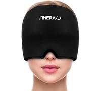 iTHERAU - Gorro para aliviar el dolor de cabeza con compresa fría para aliviar los senos nasales, el estrés y la tensión