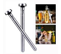 Itian 2 unidades Enfriador de cerveza - Cerveza y Bebidas Coolers, acero inoxidable 304, plata