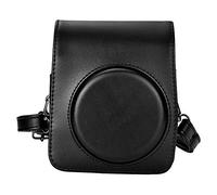 Itian Funda Compatible con Instax Mini 70, Protección Integral para Fujifilm Mini 70 de la Caja de Cámara con Suave Cuero de la PU (Negro)