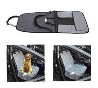 Itian Fundas Impermeables para Los Asientos del Protector Delantero del Asiento de Coche Cubierta Sencillas de Perro de Mascota (Gris)