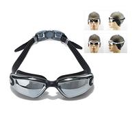 Itian Gafas de Natación, la Lente Anti-Niebla Protección UV a Prueba de Agua, Rápida Configuración de Silicona Flexible Diadema Revólver Tinted Crystal Clear Lentes Cómodos