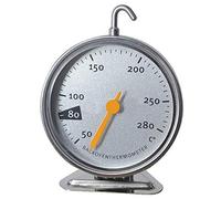 Itian® Herramienta Hornada de Cocina, Termómetro de Horno para Hornear Indicador, Termómetro de Horno de Calor Alto, Termómetro para Horno 50ºC a 280ºC, Acero Inoxidable, Plateado