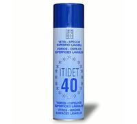 ITIDET - Set de 6 Unidades de 40 Aerosoles Azules para Cristales y Todas Las Superficies Profesionales 500 ml IT22