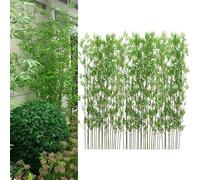 ITITI Plantas de bambú Artificiales realistas for decoración de Interiores y Exteriores: Adornos paisajísticos perfectos for el hogar y la Oficina.(1m Tall 50 Pack)