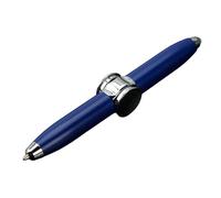 Itkcozcg 2 bolígrafos giratorios con luz LED para personal de oficina, estudiantes, profesores y trabajadores mentales, multifuncionales