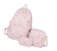Itkcozcg 3 mochilas escolares con estuche para lápices, mochilas ligeras para niñas y mujeres, bonitas mochilas de viaje, bolsa de viaje, mochila, b, One Size