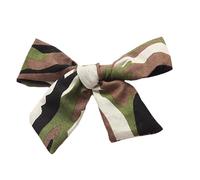 Itkcozcg Accesorios para el cabello estampados para niños, tela suave, diseño antideslizante para reuniones escolares y uso diario