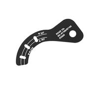 Itkcozcg Ajustador de desviador electrónico de 12 velocidades para bicicletas de carretera, cuenta con diseño de fácil montaje y placa de ajuste de cambio preciso