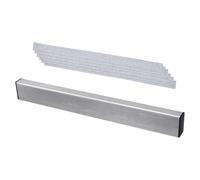 Itkcozcg Barra niveladora de cuello de guitarra con papel de lija para guitarra, barra de nivelación de grano 120-1000, herramienta de lijado fácil