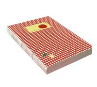 Itkcozcg Bonitos blocs de notas de tomate para escribir, dibujar, diario, mapa mental, cuaderno grueso de 96 a 100 páginas, sin líneas, cuaderno de inspiración
