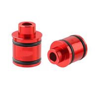 Itkcozcg Cabezal de asiento de conversión de 12/15 mm a 9 mm, ejes pasantes, adaptadores de cubo de liberación rápida, adaptadores de cubo de liberación rápida