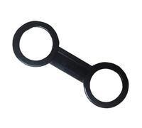 Itkcozcg Correa de silicona para esnórquel, clip universal, soporte para tubo de buceo, accesorios de buceo, soporte de tubo de buceo, clip de retención