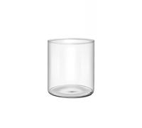 Itkcozcg Decoraciones Home - Jarrón cilíndrico de cristal transparente para arreglos de 6,5 cm de diámetro