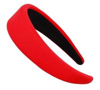 Itkcozcg Diadema de esponja de calavera alta para mujeres y niñas, banda ancha para el pelo con diseños de seda suave de leche, cómoda de llevar