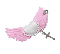 Itkcozcg Elegante horquilla para el pelo de ala de agarre seguro, horquilla lateral animen para uso diario y eventos especiales